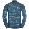 Bl Top Turtle Neck L/s Half Zi