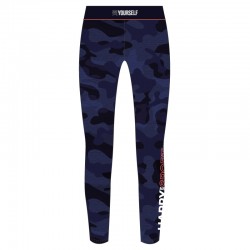 Bleu camou - corail