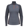 Bl Top Turtle Neck L/s Halfzip