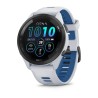 Montre GPS connectée Garmin Forerunner 265 Music - 46mm - Blanc