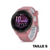 Montre GPS connectée Garmin Forerunner 265 Music - 42mm - Rose