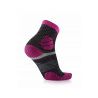 Chaussettes Trail Protect - Noir / Rose