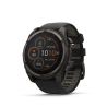 Montre GPS connectée Garmin Fenix 8 Solar Sapphire - 51mm - Titane Carbon Gray