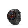 Montre GPS connectée Garmin Fenix 8 AMOLED Sapphire - 43mm - Titane Carbon Gray
