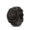 Montre GPS connectée Garmin Fenix 8 Solar Sapphire - 47mm - Titane Carbon Gray