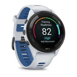 Forerunner 265 Music - Montre GPS connectée Garmin - 46mm - Blanc