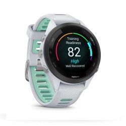 Forerunner 265 Music - Montre GPS connectée Garmin - 42mm - Blanc