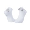 Socquette Run Marathon - Blanc / Gris
