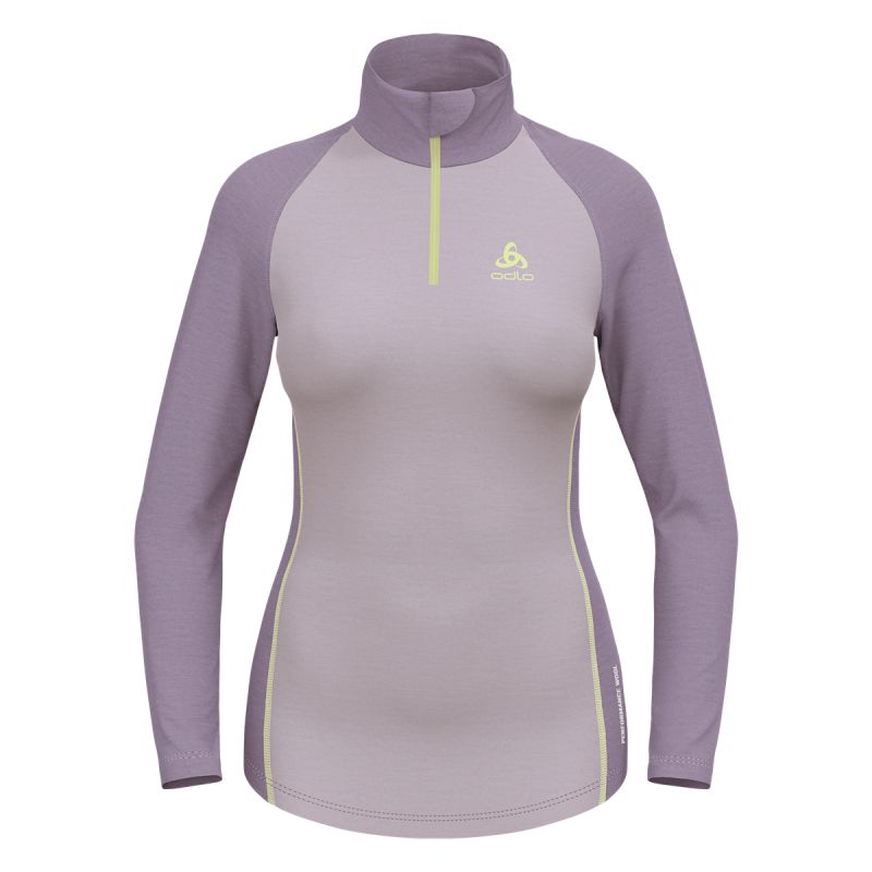 Bl Top Turtle Neck L/s Halfzip