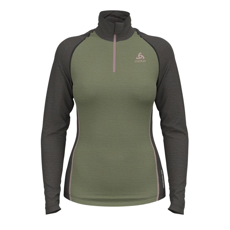 Bl Top Turtle Neck L/s Halfzip Bl Top Turtle Neck L/s Halfzip