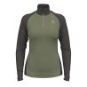 Bl Top Turtle Neck L/s Halfzip
