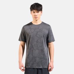 T-shirt de running technique Zeroweight Engineered Chill-Tec pour Homme - Black Melange
