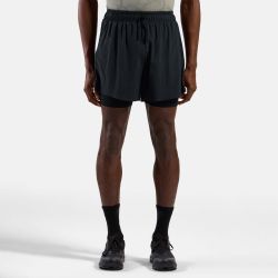 Short de running 2en1 5 inch Zeroweight 2.0 pour Homme - Black