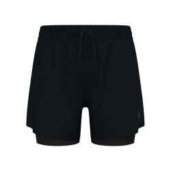 Short de running 2en1 5 inch Zeroweight 2.0 pour Homme - Black