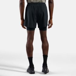 Short de running 2en1 5 inch Zeroweight 2.0 pour Homme - Black