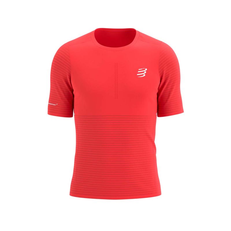 T-shirt Pro Racing Homme - Fluo Red T-shirt Pro Racing Homme - Fluo Red
