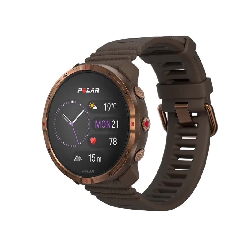 Polar Grit X2 Montre outdoor connectée avec GPS - Marron Polar Grit X2 Montre outdoor connectée avec GPS - Marron