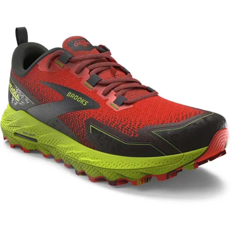 Cascadia 18 - Cherry Tomato / Lime / Black
