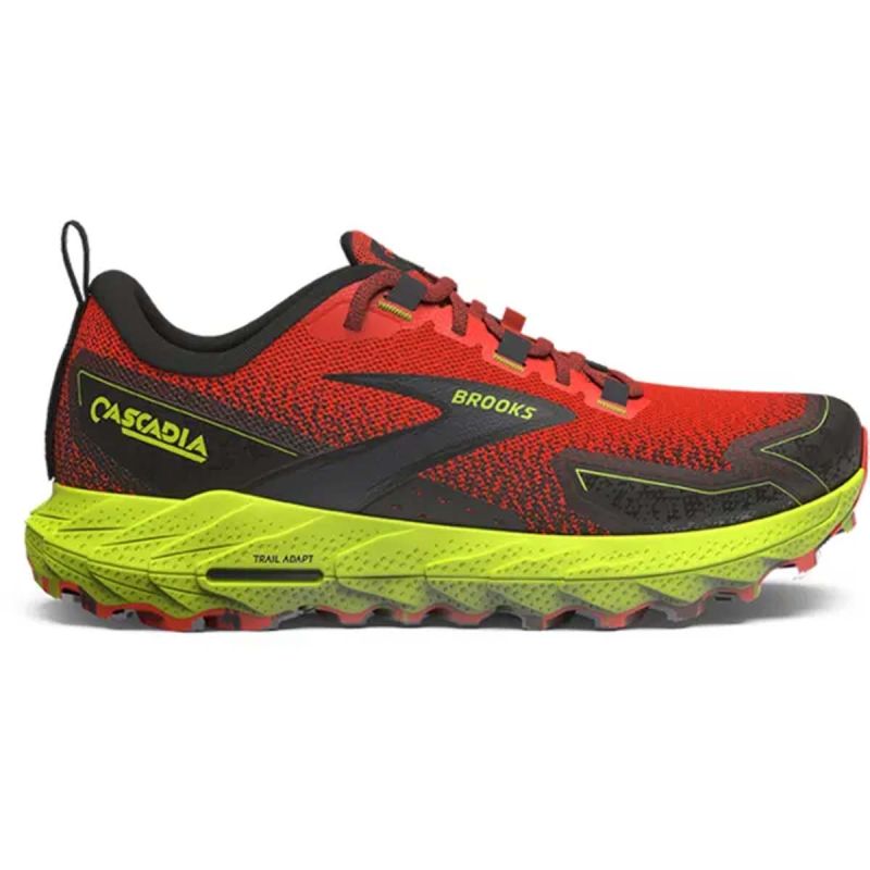 Cascadia 18 - Cherry Tomato / Lime / Black