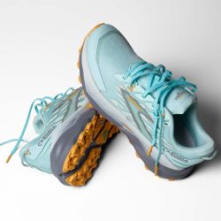 Cascadia 19 W - Chaussure de trail Femme - Clearwater / Primer Grey / Apricot