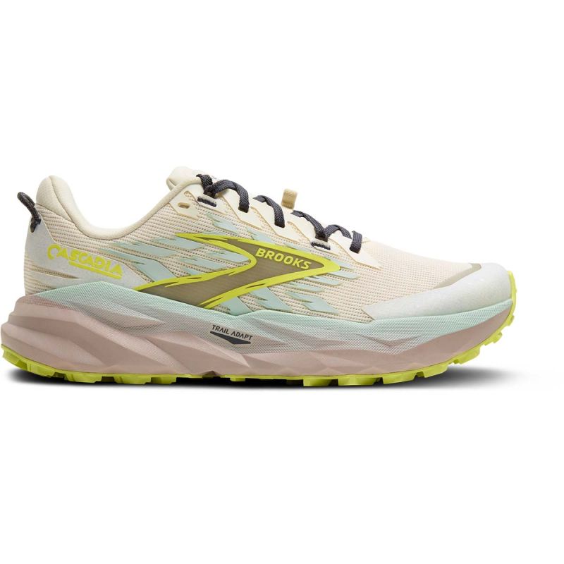 Cascadia 19 W - Chaussure de trail Femme - Coconut / Misty Blue / Ebony Cascadia 19 W - Chaussure de trail Femme - Coconut / Misty Blue / Ebony
