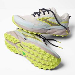 Cascadia 19 W - Chaussure de trail Femme - Coconut / Misty Blue / Ebony