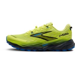 Cascadia 19 - Chaussure de trail Homme - Sunny Lime/Black/Blue