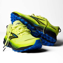 Cascadia 19 - Chaussure de trail Homme - Sunny Lime/Black/Blue