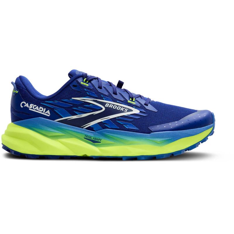 Cascadia 19 - Chaussure de trail Homme - Surf the Web / Nightlife / White Cascadia 19 - Chaussure de trail Homme - Surf the Web / Nightlife / White