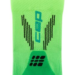 Chaussettes de compression Run Edt Gradient Mid cut 5.0 - Green / Lime Fade
