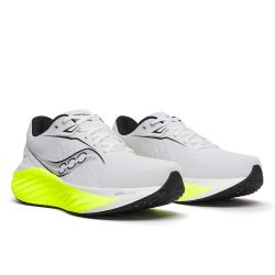 Triumph 22 - Chaussure de running Homme - White / Citron