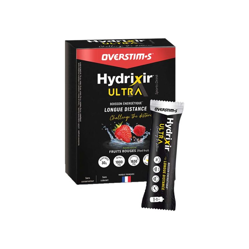 Hydrixir Ultra Fruits rouges - Boisson énergétique - 10 sticks de 40g