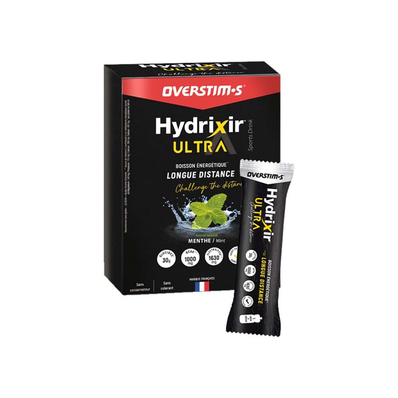 Hydrixir Ultra Menthe - Boisson énergétique - 10 sticks de 40g Hydrixir Ultra Menthe - Boisson énergétique - 10 sticks de 40g