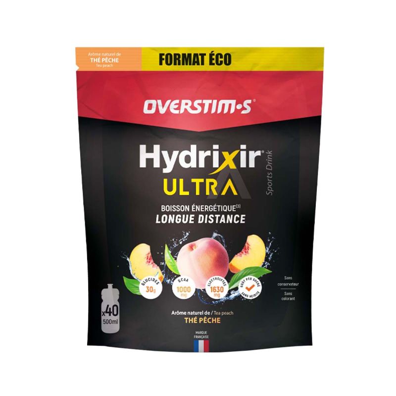 Hydrixir Ultra Thé Pêche - Boisson énergétique - Format éco 1.6kg Hydrixir Ultra Thé Pêche - Boisson énergétique - Format éco 1.6kg