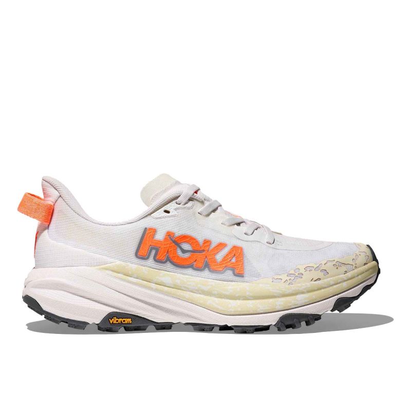 Speedgoat 6 W - Chaussure trail Femme - White / Neon Tangerine