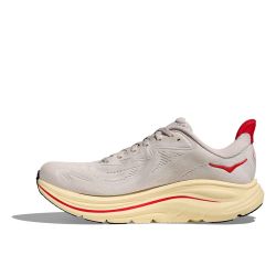 Clifton 10 W - Chaussure de Running Femme - Stucco / Cerise