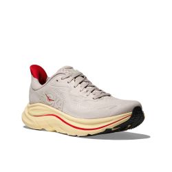 Clifton 10 W - Chaussure de Running Femme - Stucco / Cerise