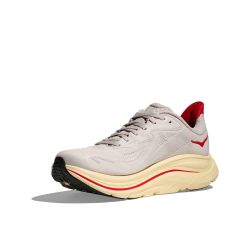 Clifton 10 W - Chaussure de Running Femme - Stucco / Cerise