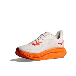 Clifton 10 - Chaussure Running Homme - Frost / Orange Zest