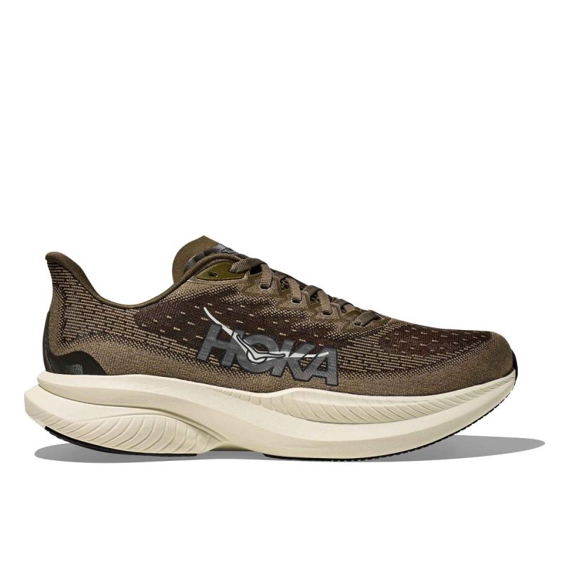 Mach 6 - Chaussures running Homme - Antique Olive / Truffle Salt