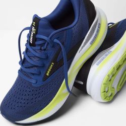 Adrenaline Gts 24 - Chaussures de running Homme - Navy Peony / Black / Acid Lime