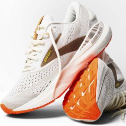Adrenaline Gts 24 - Chaussures de running Homme - Coconut / Portabella / Orange