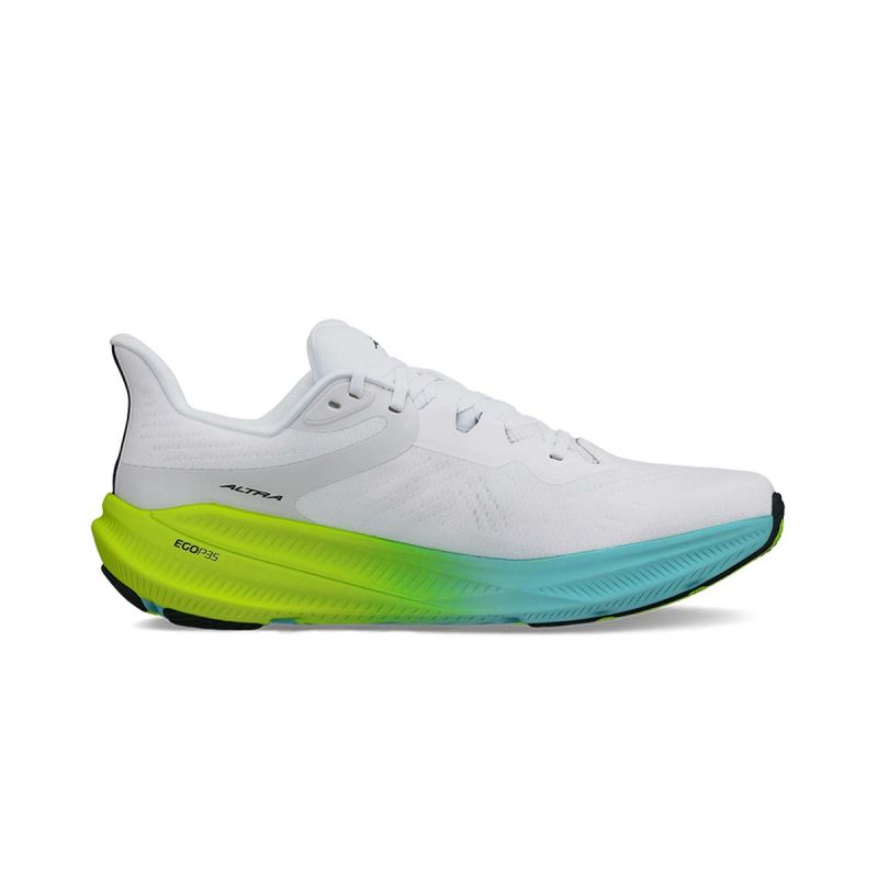 Experience Flow 2 - Chaussure de running Homme Drop faible - White / Lime Experience Flow 2 - Chaussure de running Homme Drop faible - White / Lime