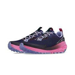 Experience Wild 2 - Chaussure de trail Femme Drop faible - Navy / Lime