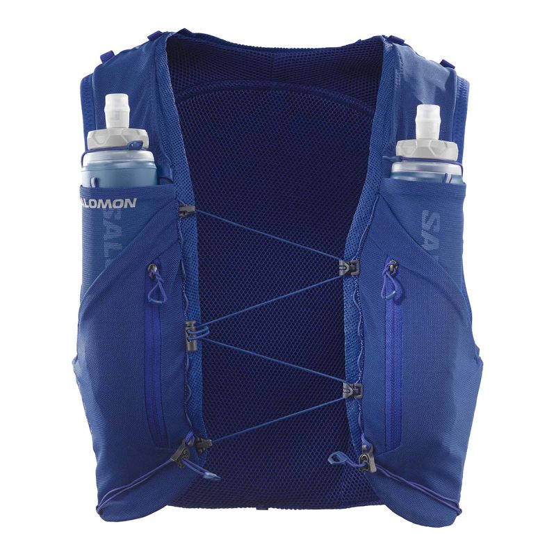 Veste d'hydratation running ADV Skin 12 Bleu + flasks Veste d'hydratation running ADV Skin 12 Bleu + flasks