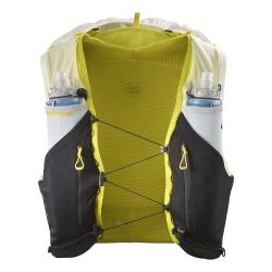 Veste d'hydratation running ADV Skin 12 Vanilla + flasks
