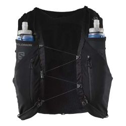 Veste d'hydratation running ADV Skin 12 Noir + flasks