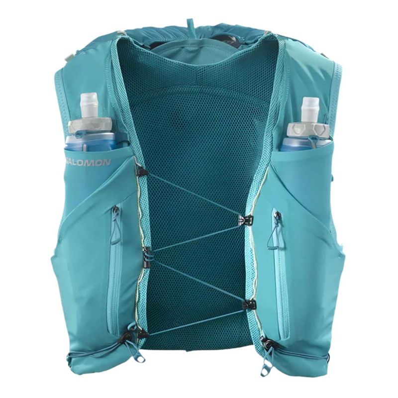 Veste d'hydratation running ADV Skin 12 Turquoise + flasks Veste d'hydratation running ADV Skin 12 Turquoise + flasks