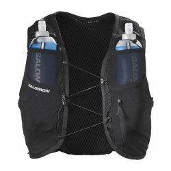 Veste d'hydratation running ADV Skin 8 Noir + flasks
