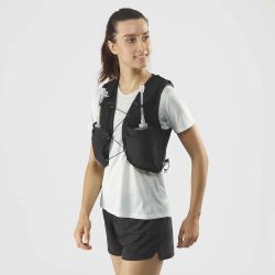 Veste d'hydratation running ADV Skin 8 pour femme Noir + flasks